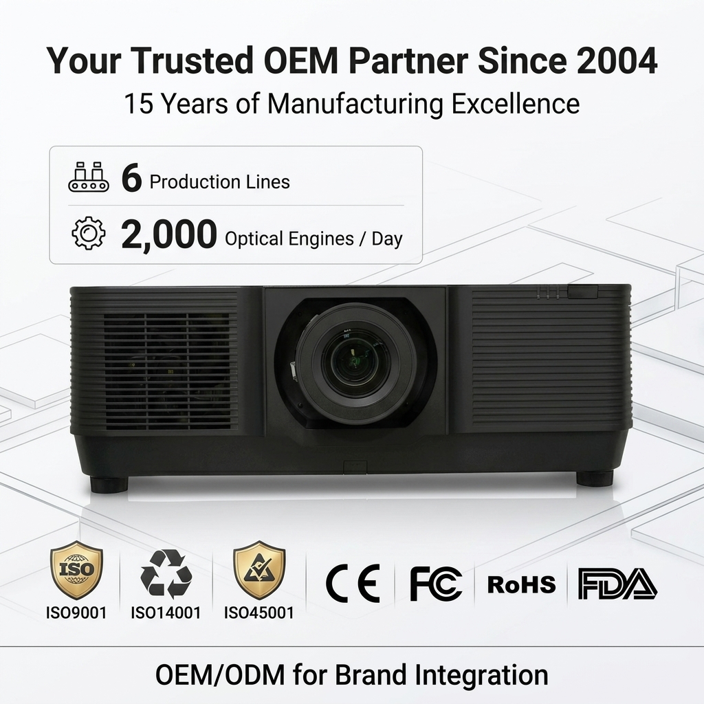 3D Projection Mapping Projector, High Lumen Outdoor Projector, 3LCD Laser Video Projector 15000 lumen