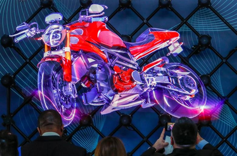 holographic advertising player