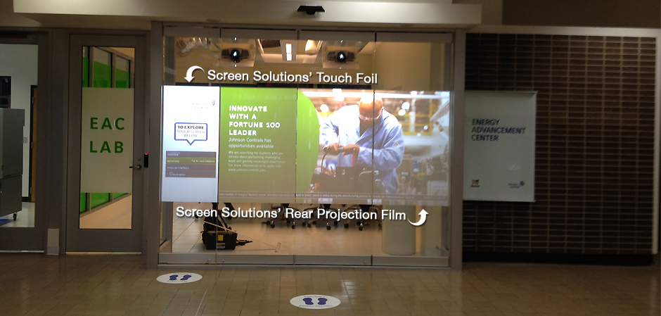 Window use Projection Film