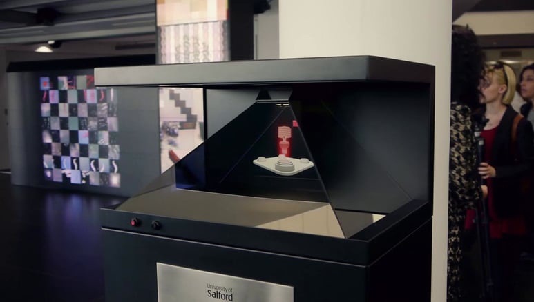 Holographic 3D Display Showcase