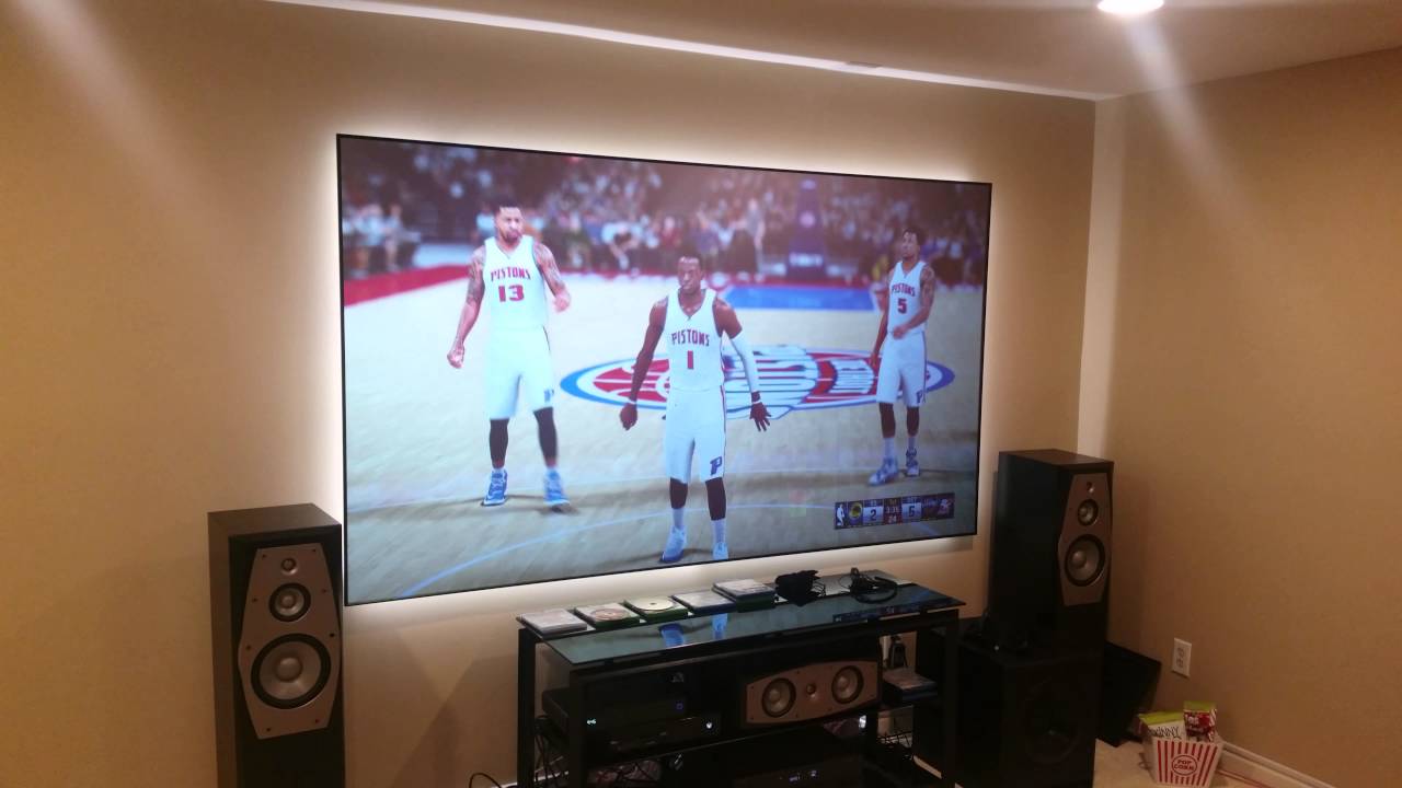 Anti-light Projection Sceen