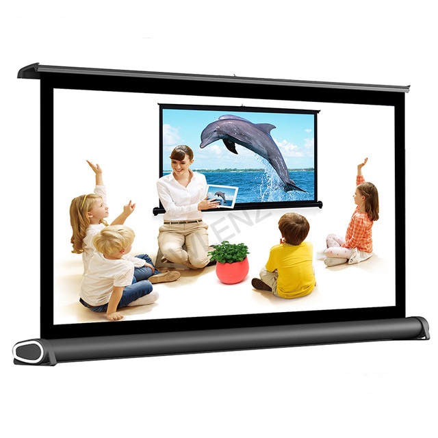 40" Portable Projection Screen Tabletop Projector Screen 