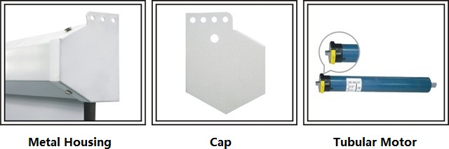 Detail of Motorized Projection Screen