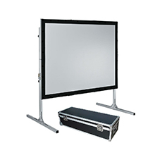 Customized Fast Fold Projector Screen With Front And Rear Projection