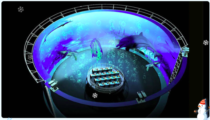 ring screen projection