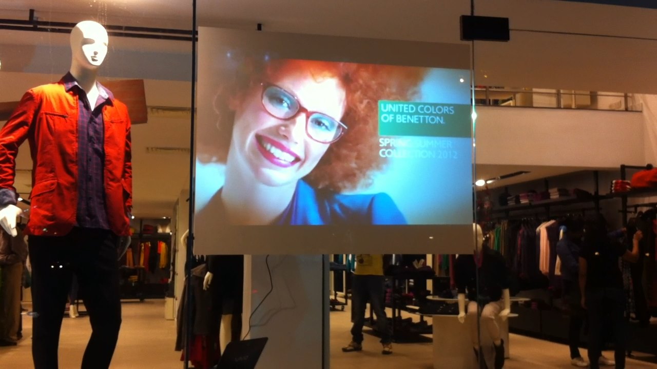 High Transmittance Holographic Projection Film