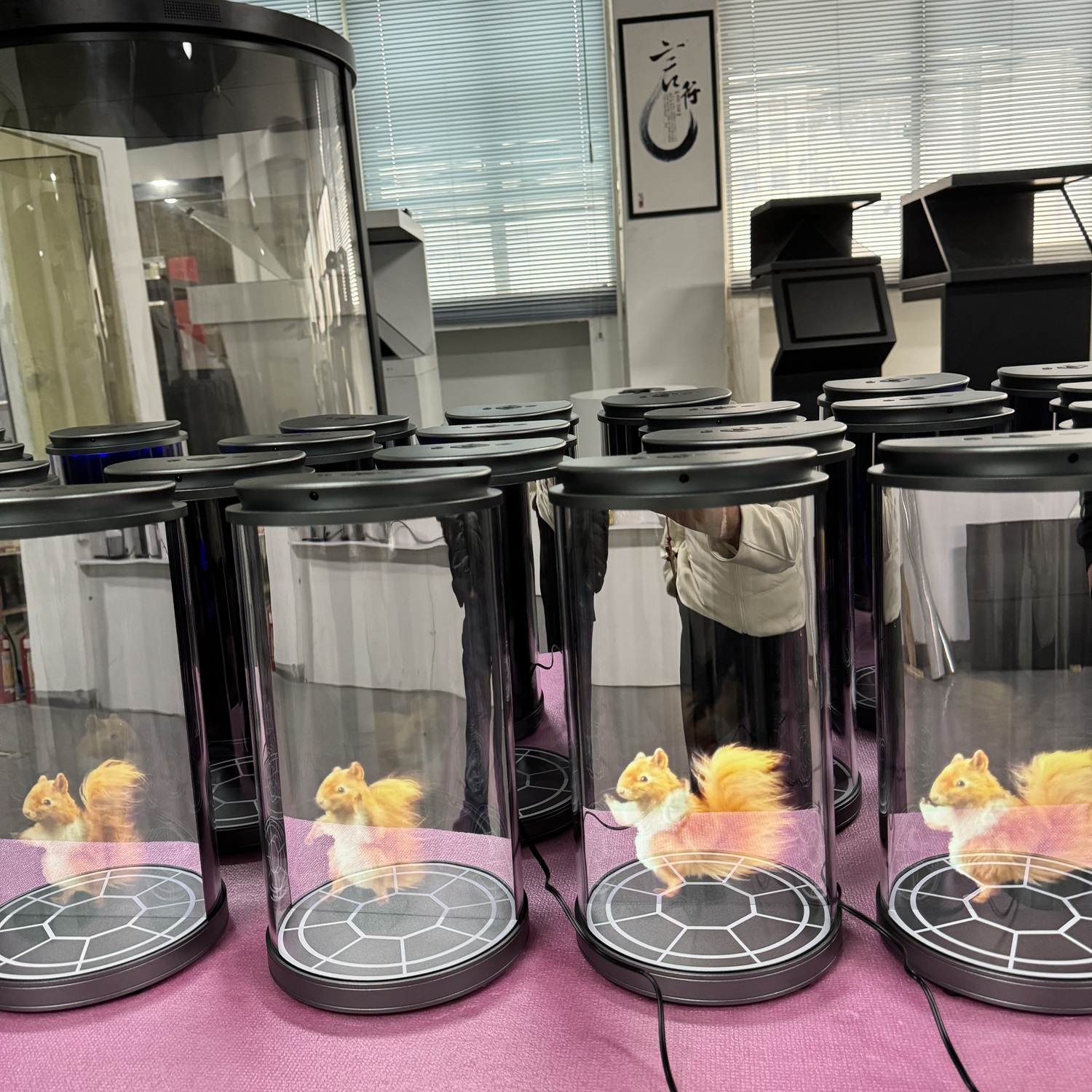 3D Holographic Cylinder 5 Inch