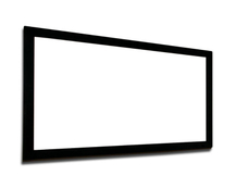 Full HD Fixed Frame Projection Screen Wall Mount Projector Screen For Home Cinema