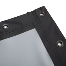 4.5x50m Eyelets Projector Screen With Black Border Front &Rear Projection