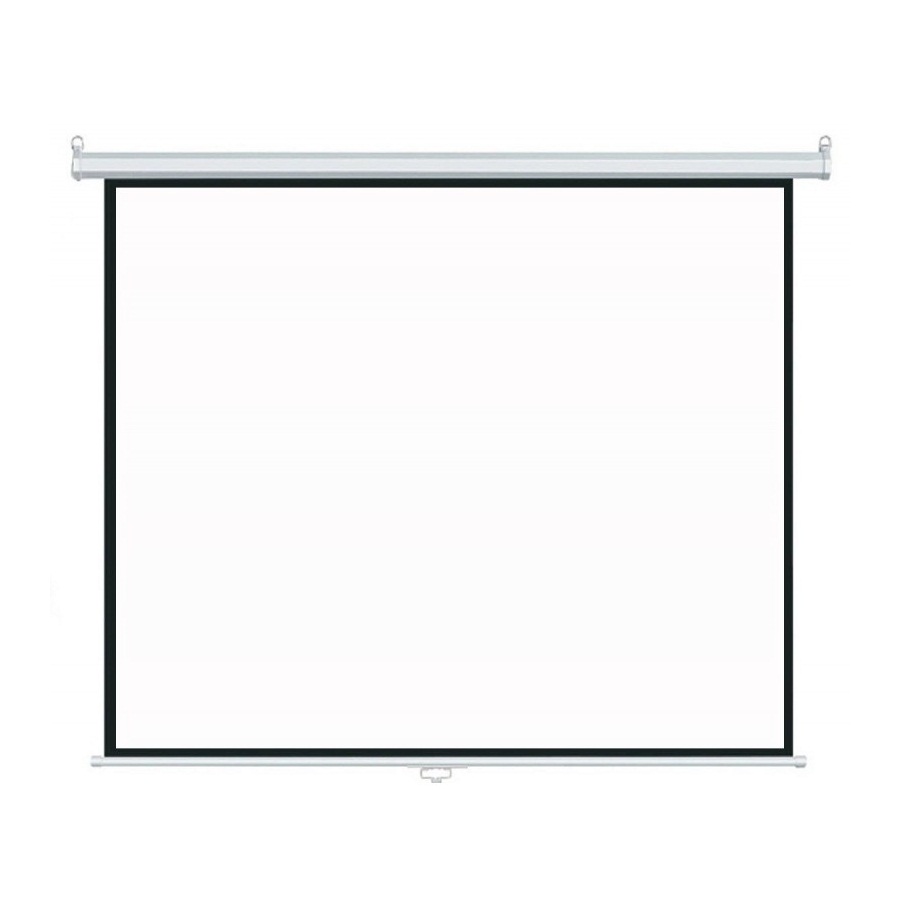 150'' Best choice Manual Wall Projection Screen Pull Down Projector Screen