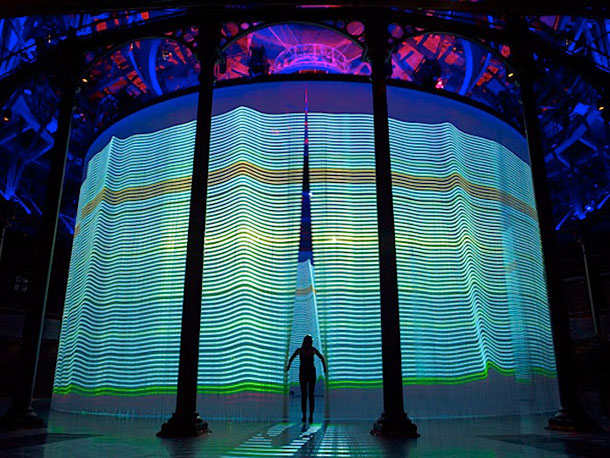 Magic Holo Gauze 3D Holographic mesh screen Up to 9 meters